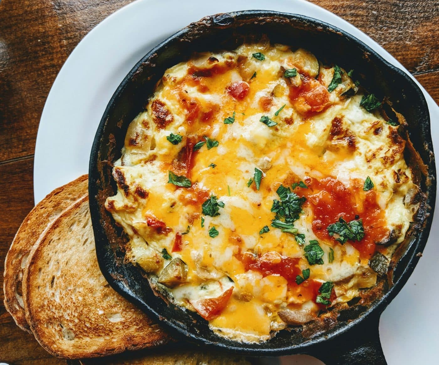 Omelette fromage