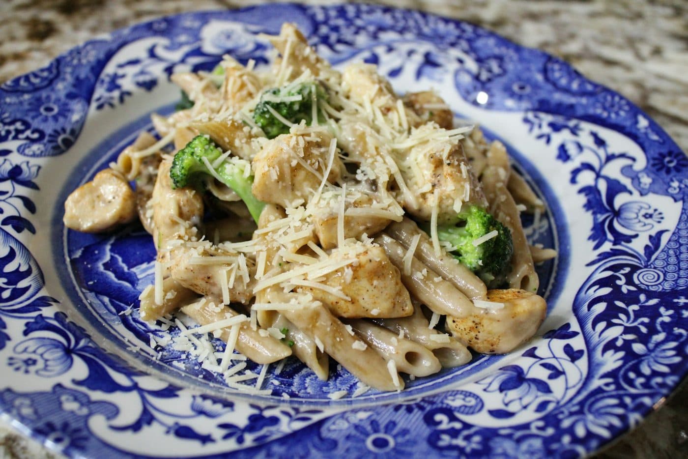 Pâtes poulet